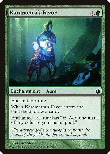 Karametra's Favor - bng Spoiler