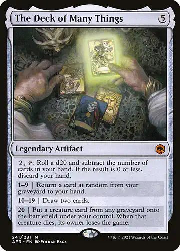 The Deck of Many Things - afr Spoiler