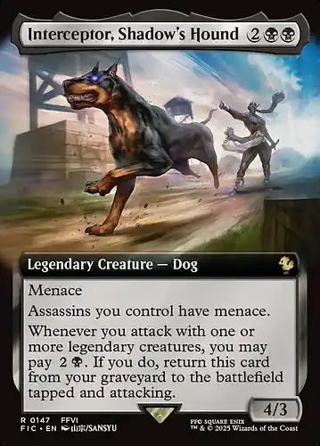 Interceptor, Shadow's Hound - fic Spoiler