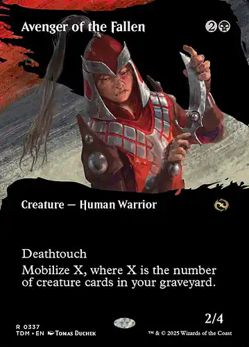 Avenger of the Fallen - tdm Spoiler