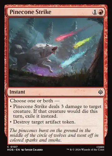 Pinecone Strike - hob Spoiler