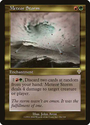 Meteor Storm - inv Spoiler