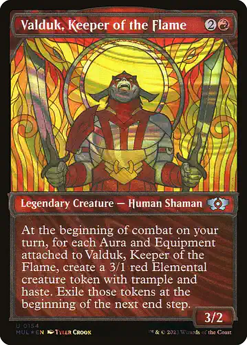 Valduk, Keeper of the Flame - mul Spoiler