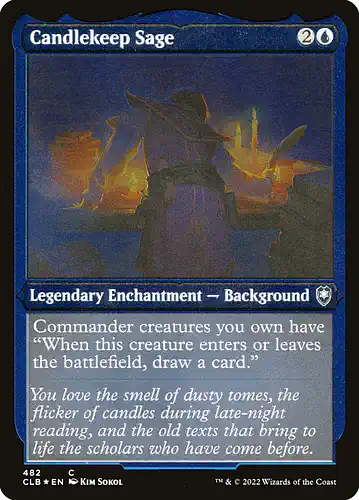 Candlekeep Sage - clb Spoiler