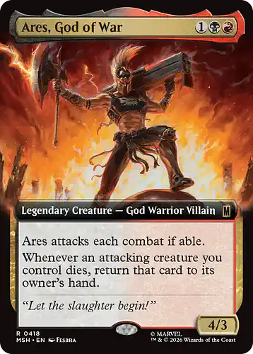 Ares, God of War - msh Spoiler