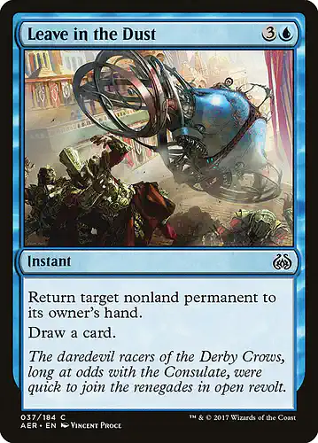 Leave in the Dust - aer Spoiler