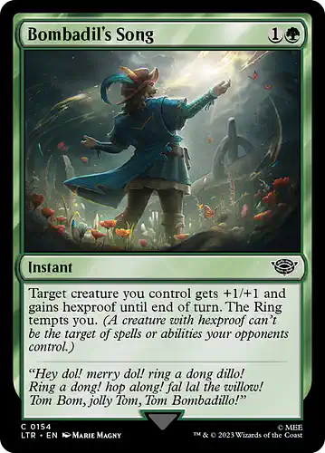 Bombadil's Song - ltr Spoiler