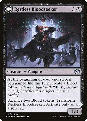 Restless Bloodseeker - vow Spoiler