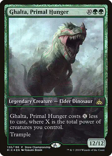 Ghalta, Primal Hunger - rix Spoiler