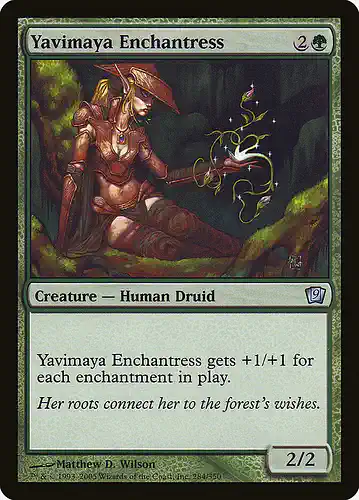 Yavimaya Enchantress - 9ed Spoiler