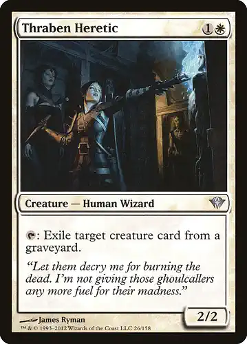Thraben Heretic - dka Spoiler