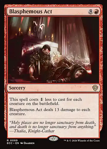 Blasphemous Act - ecc Spoiler