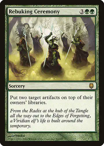 Rebuking Ceremony - dst Spoiler