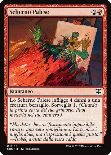 Unsubtle Mockery - sos Spoiler