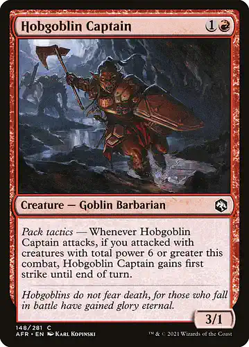 Hobgoblin Captain - afr Spoiler