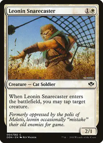 Leonin Snarecaster - ddn Spoiler
