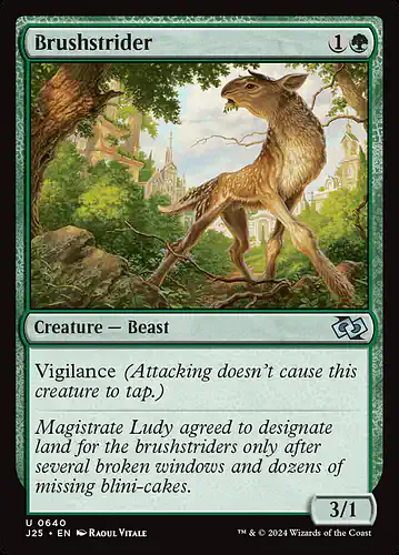 Brushstrider - j25 Spoiler
