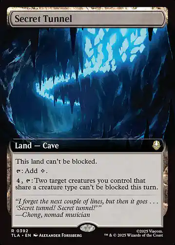Secret Tunnel - tla Spoiler