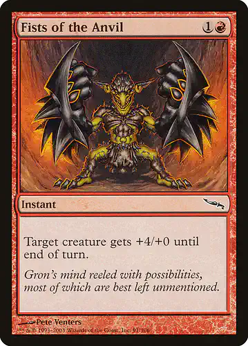 Fists of the Anvil - mrd Spoiler