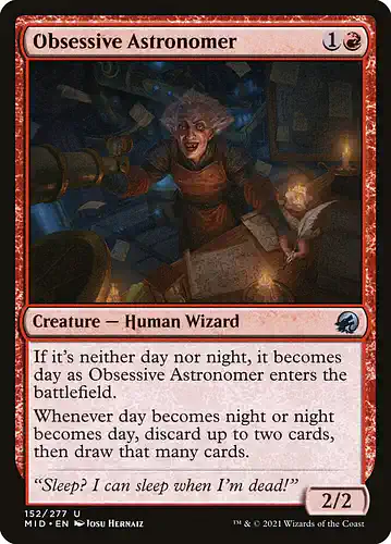 Obsessive Astronomer - mid Spoiler