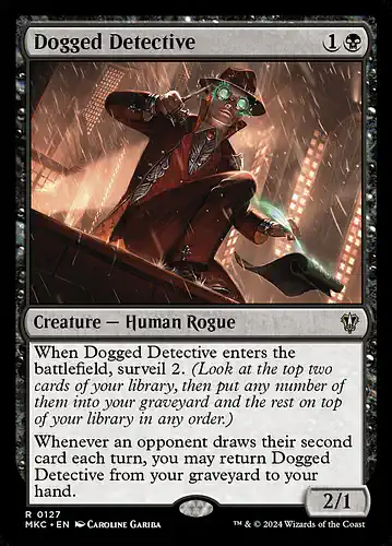Dogged Detective - mkc Spoiler