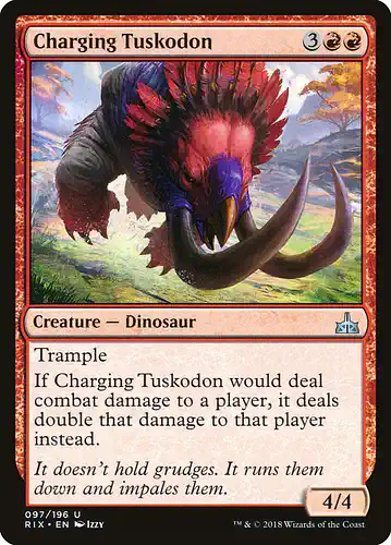 Charging Tuskodon - rix Spoiler