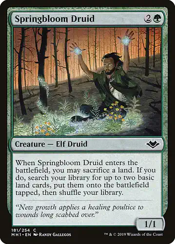 Springbloom Druid - mh1 Spoiler