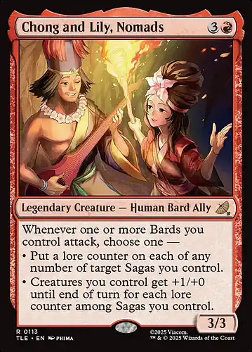 Chong and Lily, Nomads - tle Spoiler