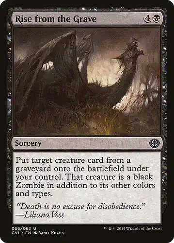 Rise from the Grave - gvl Spoiler