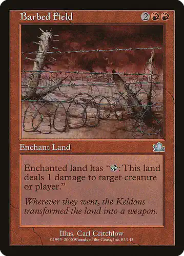 Barbed Field - pcy Spoiler
