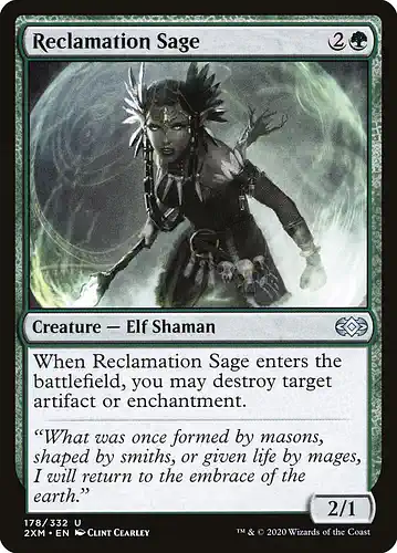 Reclamation Sage - 2xm Spoiler