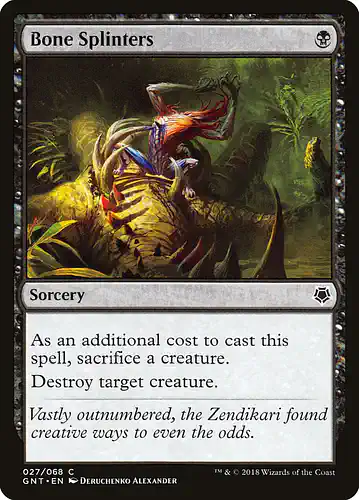 Bone Splinters - gnt Spoiler