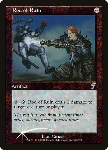 Rod of Ruin - 7ed Spoiler