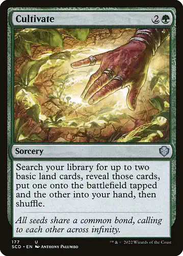 Cultivate - scd Spoiler