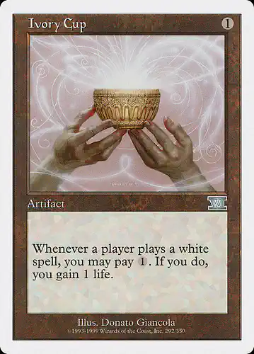 Ivory Cup - 6ed Spoiler