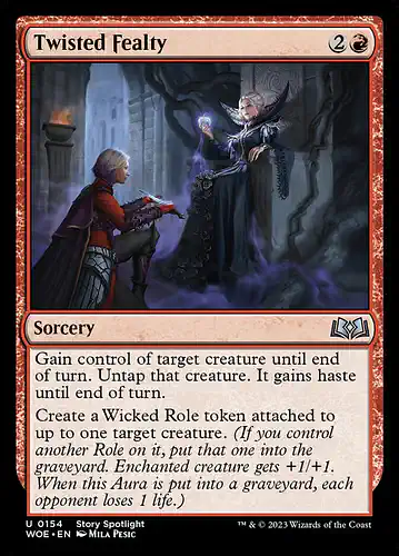 Twisted Fealty - woe Spoiler