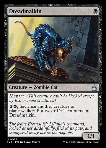 Dreadmalkin - rvr Spoiler