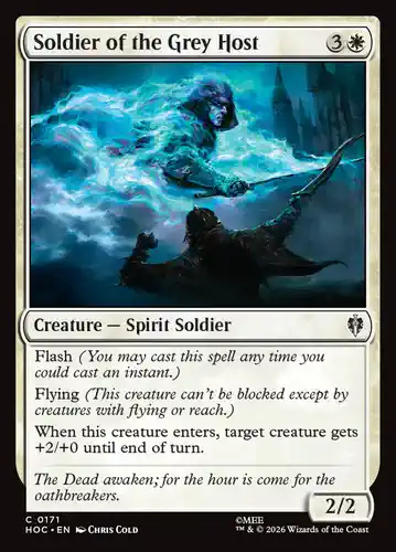 Soldier of the Grey Host - hoc Spoiler