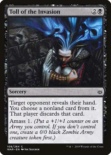 Toll of the Invasion - war Spoiler