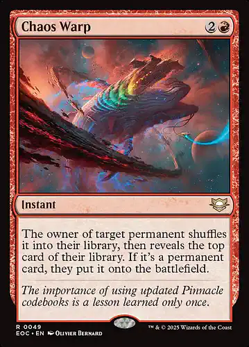 Chaos Warp - eoc Spoiler