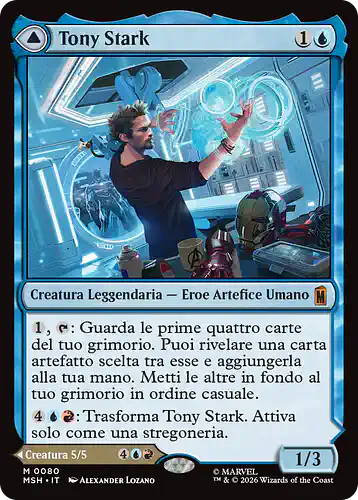 Tony Stark - msh Spoiler