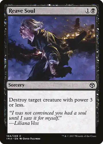 Reave Soul - ima Spoiler