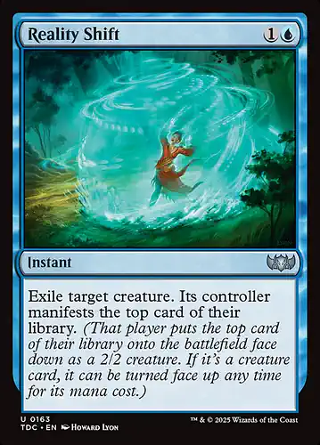 Reality Shift - tdc Spoiler