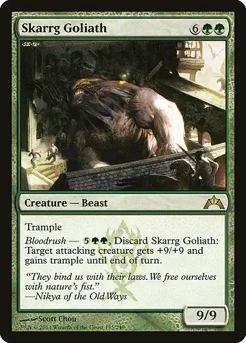Skarrg Goliath - gtc Spoiler