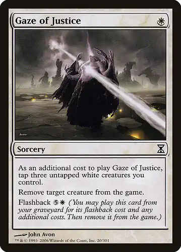Gaze of Justice - tsp Spoiler