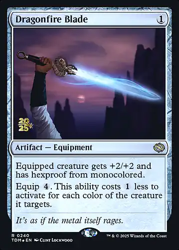 Dragonfire Blade - tdm Spoiler