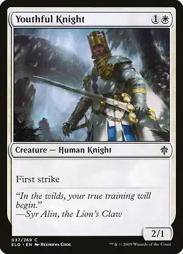 Youthful Knight - eld Spoiler