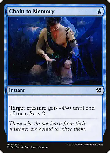 Chain to Memory - thb Spoiler