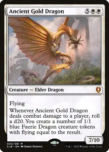 Ancient Gold Dragon - clb Spoiler