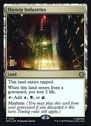 Oscorp Industries - spm Spoiler